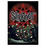 Slipknot Pentagram Fabric Poster Wall Hanging